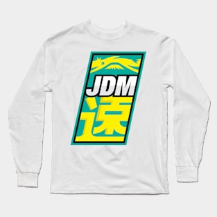 JDM Japanese Automotive Sticker / T-shirt Leaf Colourway Long Sleeve T-Shirt